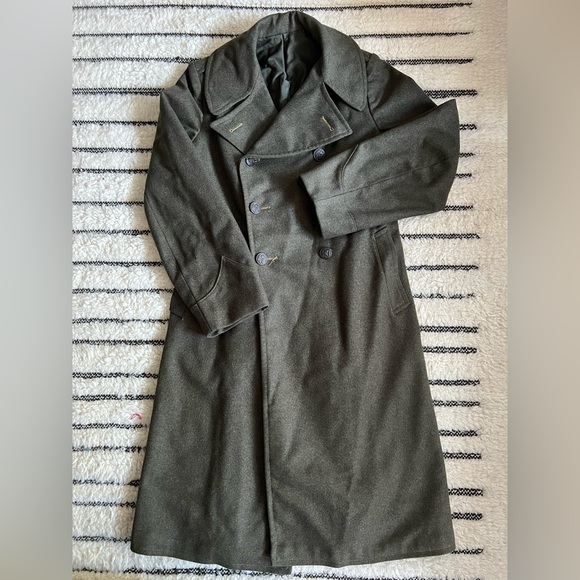 WWII 1940-41 US Marines Overcoat - Picture 1 of 8